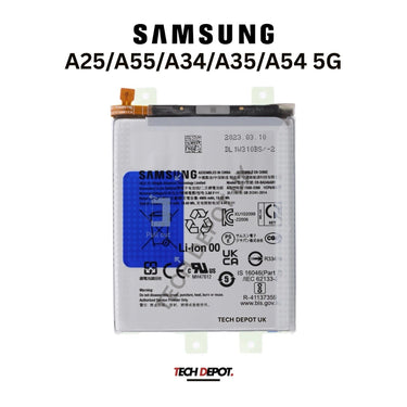 Genuine Samsung Galaxy A34 A54-5G A35 A25 A55 Battery 5000mAh EB-BA546ABY